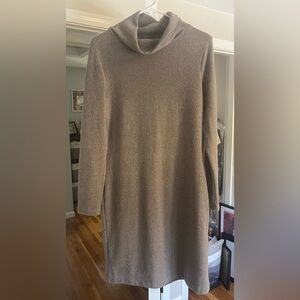 Banana Republic Tan Sweater Dress- Medium